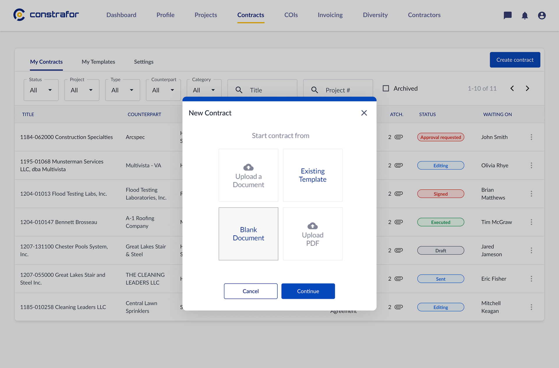 Quickly Create Documents from your own Templates